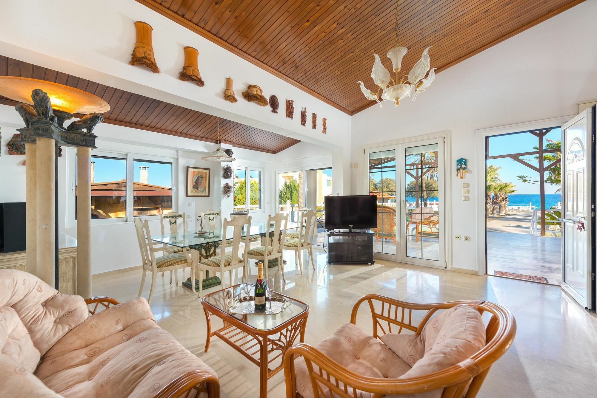 Villa Maria Beachfront Residence Kiotari Extérieur photo